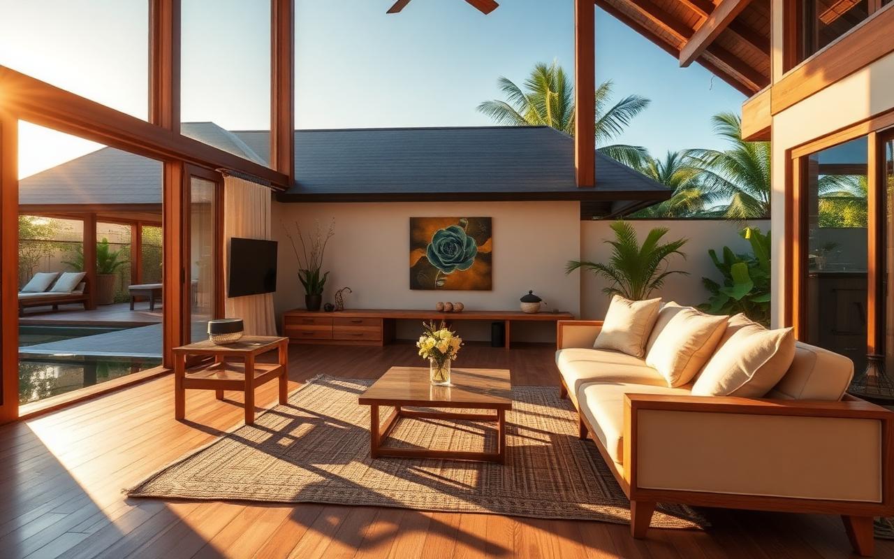 Villa Sunset, Living area